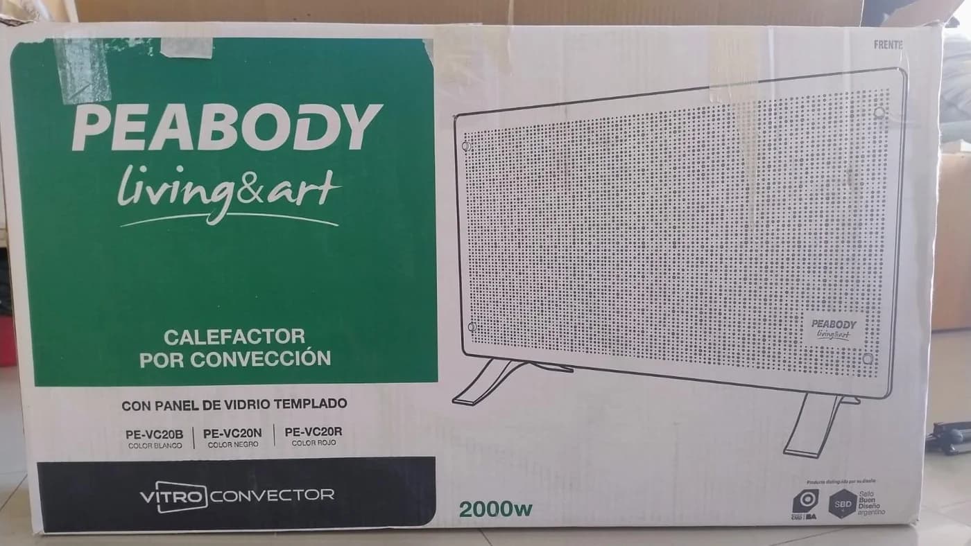 Calefactor por convección PEABODY