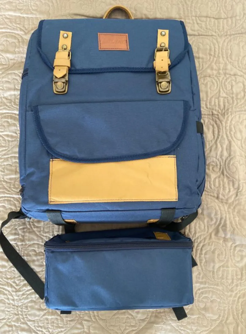 Mochila de fotografía + bolso extra